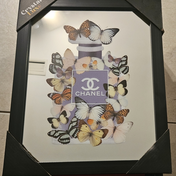 Chanel Butterfly Art Print